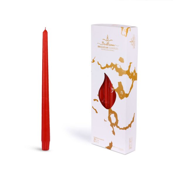 شمع قلمی 30 سانت قرمز