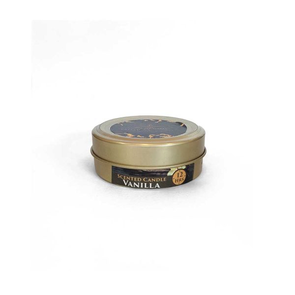 شمع عطری قوطی فلزی (واکسی) وانیل